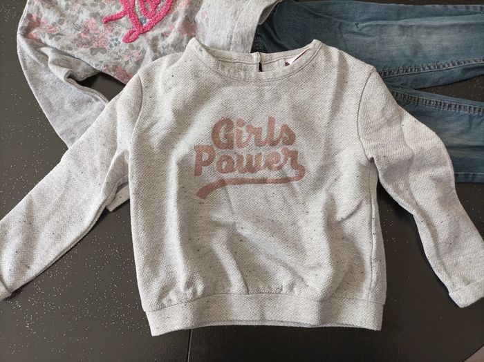 Lot fille "power" style rétro taille 3 ans - photo numéro 2