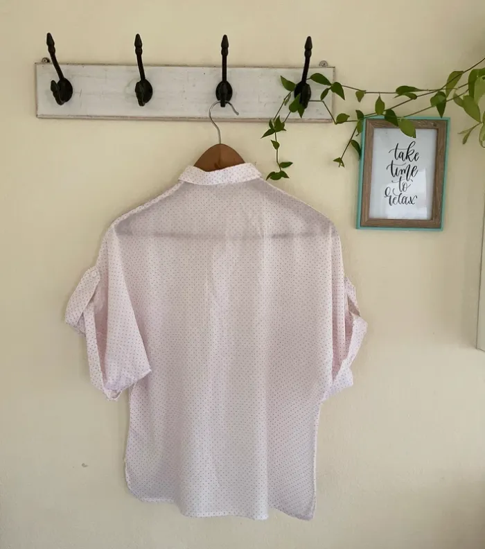 #Chemise à pois 🍀 - photo numéro 5