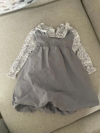 Ensemble robe + tee shirt manche longue 6 mois