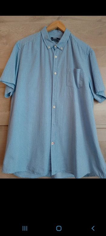 Chemise homme Manches courtes Taille XXL Marque Brice