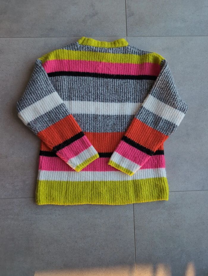 Pull multicolore Bershka taille S - photo numéro 8