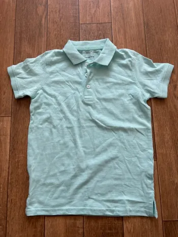 Polo vert 5-6 ans.
