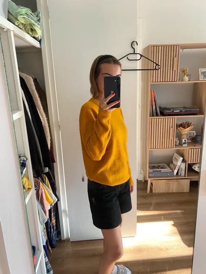Pull moutarde - Bizzbee - photo numéro 2
