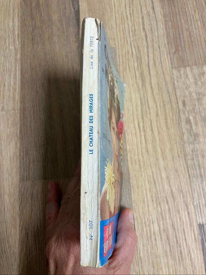 Livre ancien-La collection Delphine numéro 107-Le château des mirages - photo numéro 2