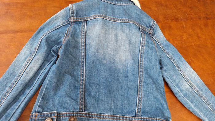 Veste mixte en jean creeks 5 ans col amovible - photo numéro 6