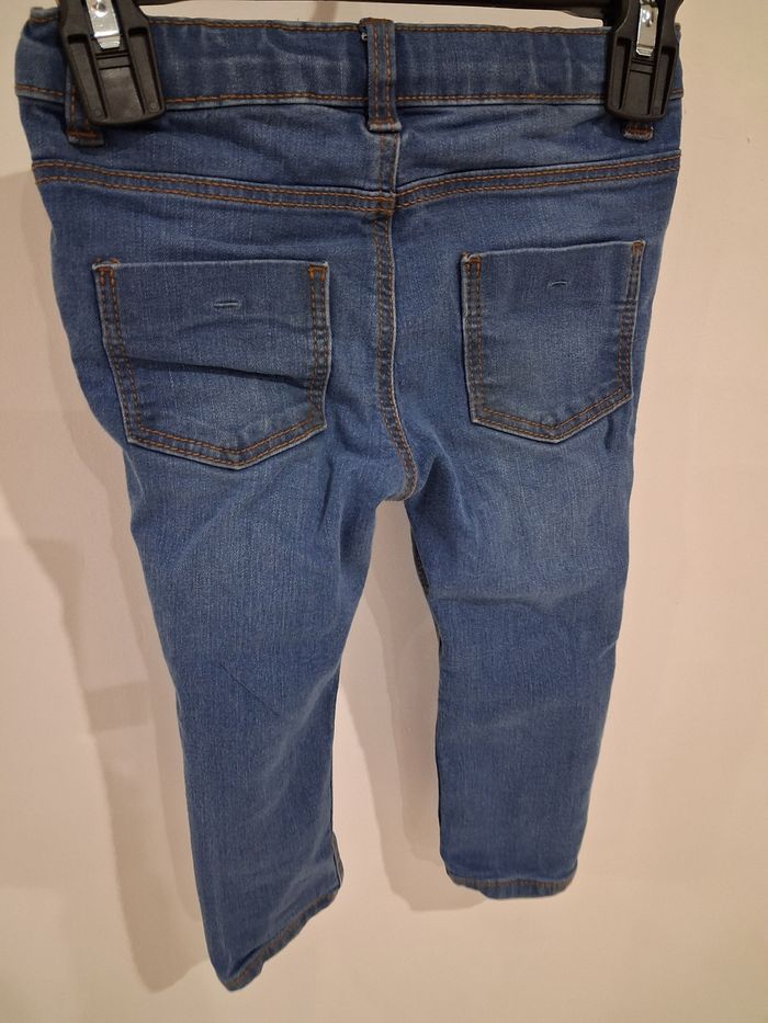 Jeans kiabi bleu - photo numéro 2