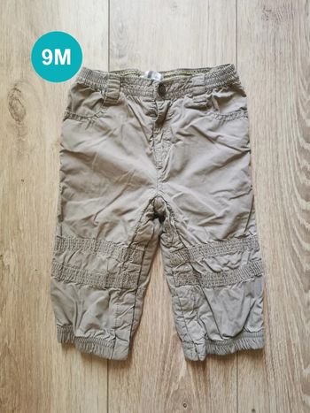 Pantalon beige Kitchoun 9 mois