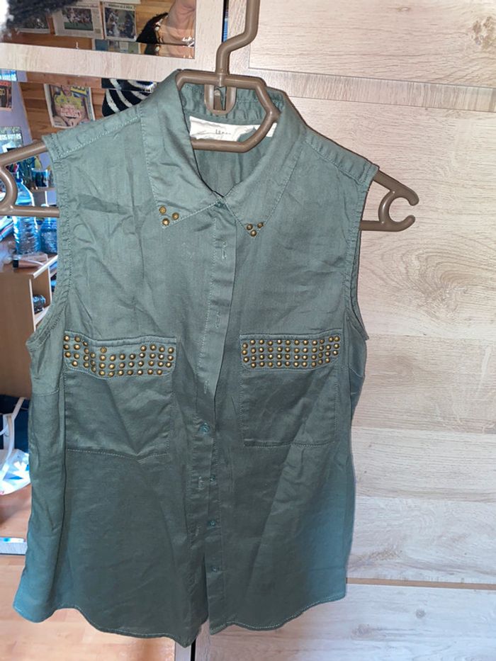 Chemise à bouton
