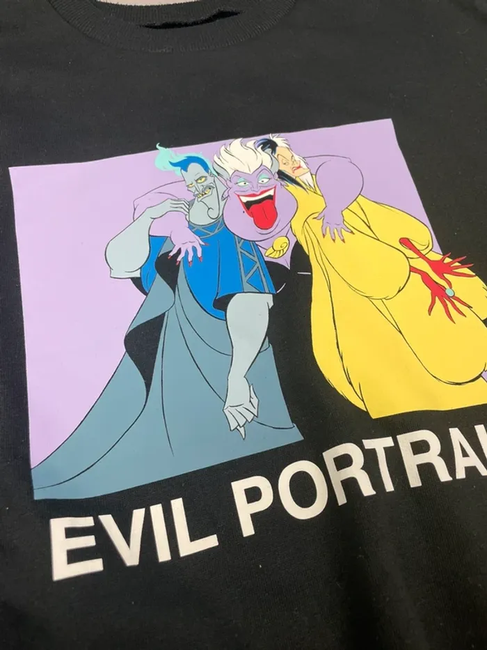 Sweat vilains Disney Halloween Tezenis x Disney - Evil Portrait - photo numéro 2