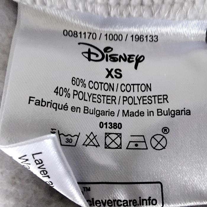 Sweat oversize taille XS Stitch Disney - photo numéro 3