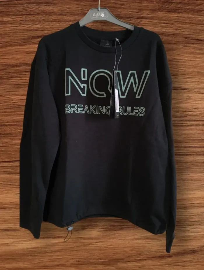 🖤 Sweat stylé "Now breaking rules" - Taille 140/146 🖤