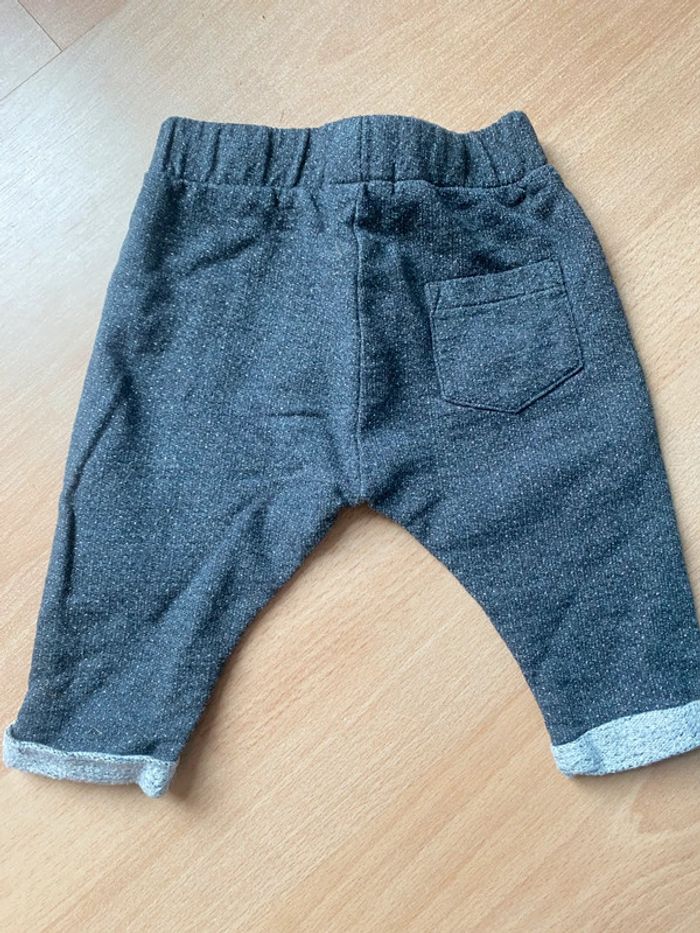 Pantalon chaud gris paillettes - photo numéro 3