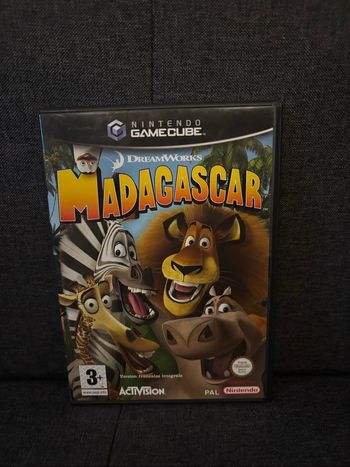 Madagascar Nintendo Gamecube avec notice