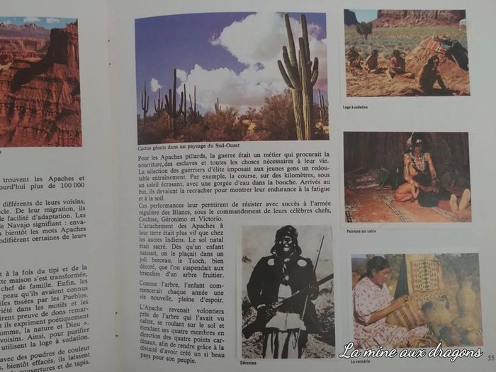 Sur la piste des indiens Album Chocolaterie COOP 1976 Chromos sticker rare - photo numéro 3