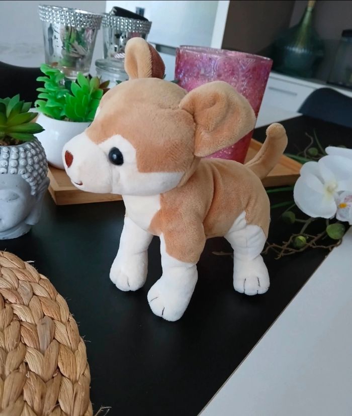 Peluche chien husky - photo numéro 6