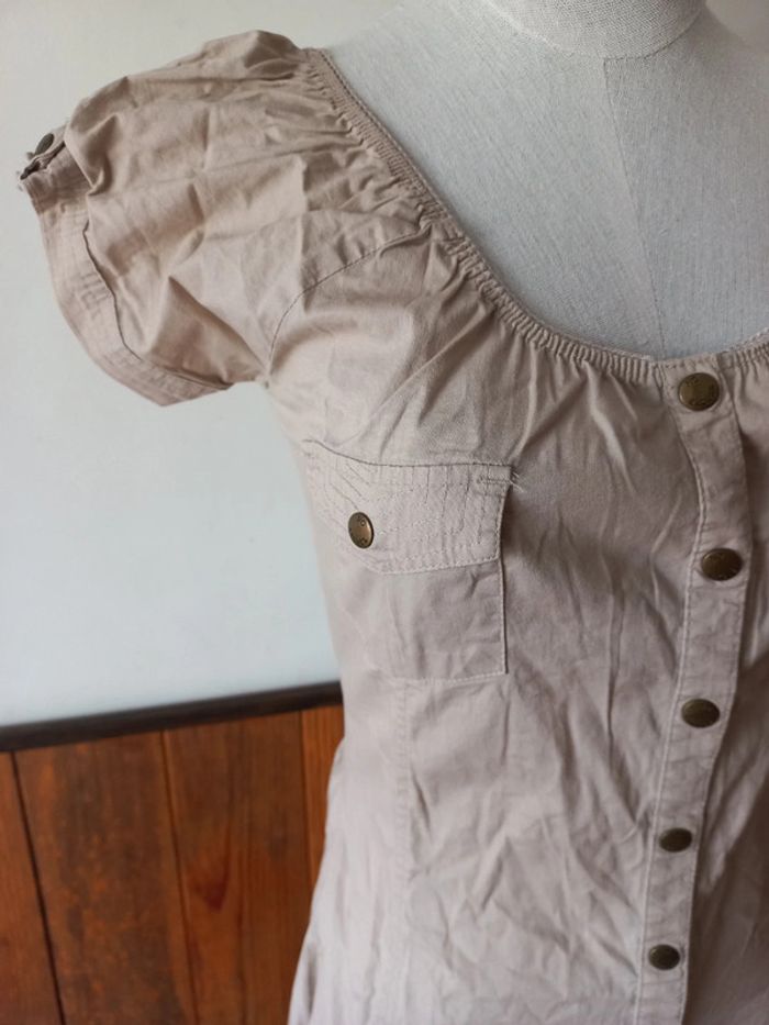 Robe beige - photo numéro 3