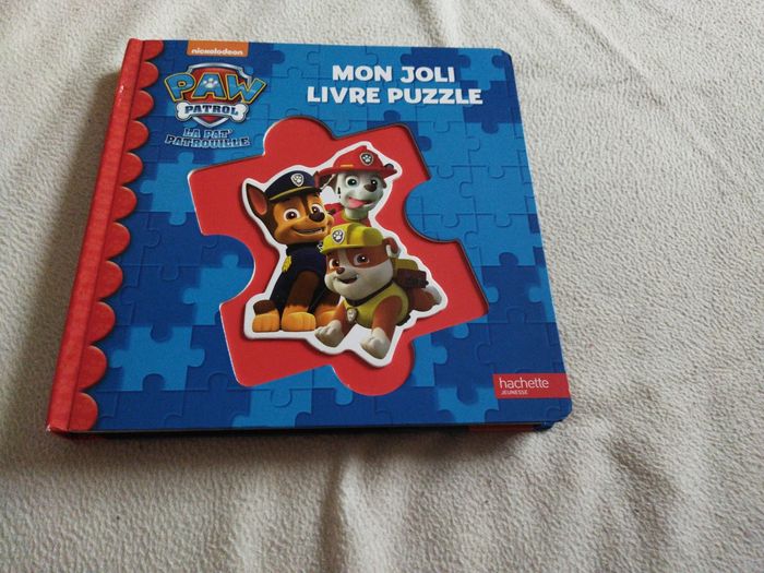 Livre puzzle pat  patrouille