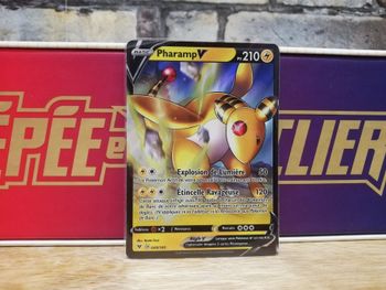 Carte Pokemon Pharamp V Voltage Eclatant