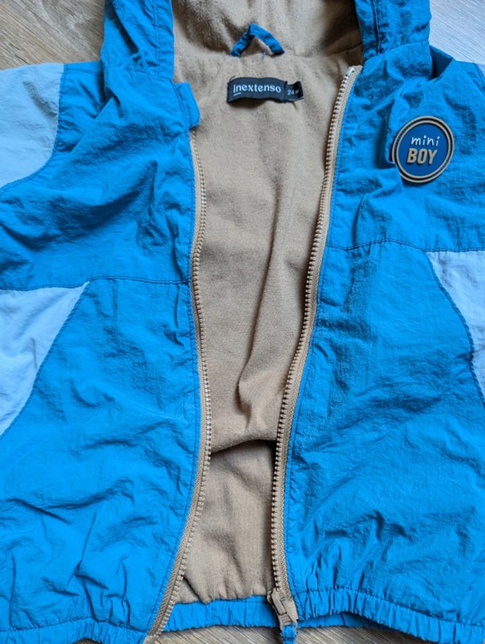 Lot 2 parka coupe vent 24 mois - photo numéro 3