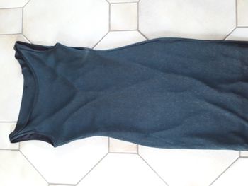 Robe longue verte foncé taille 36