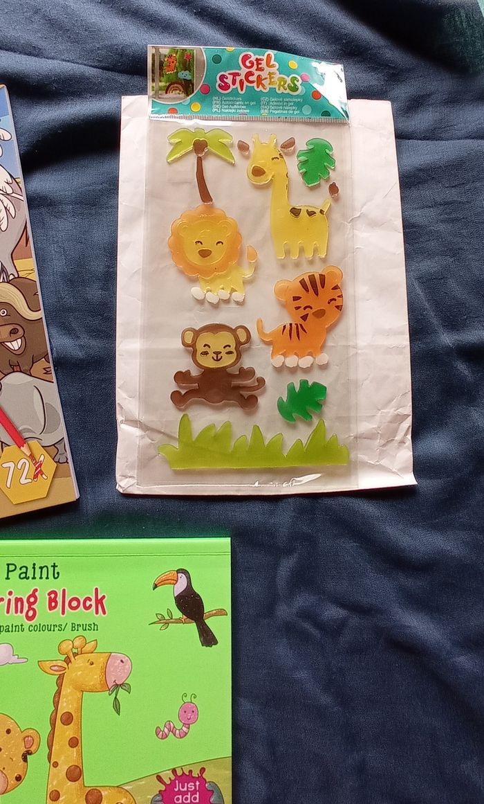 Lot activités -  les animaux de la jungle - NEUF - photo numéro 3