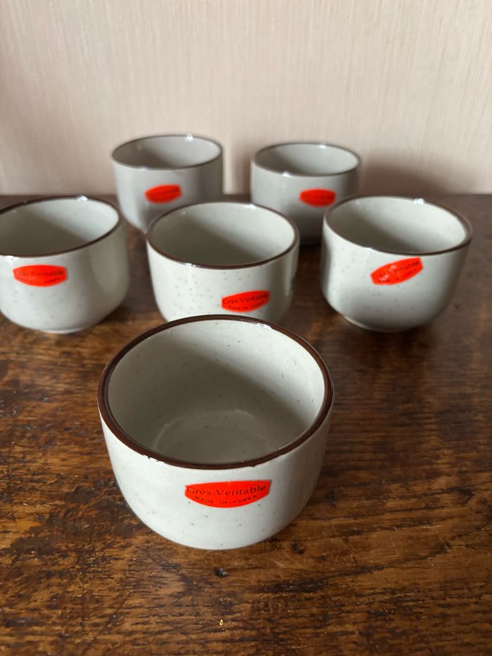 lot de 6 ramequins ou petits bols en grès - photo numéro 10