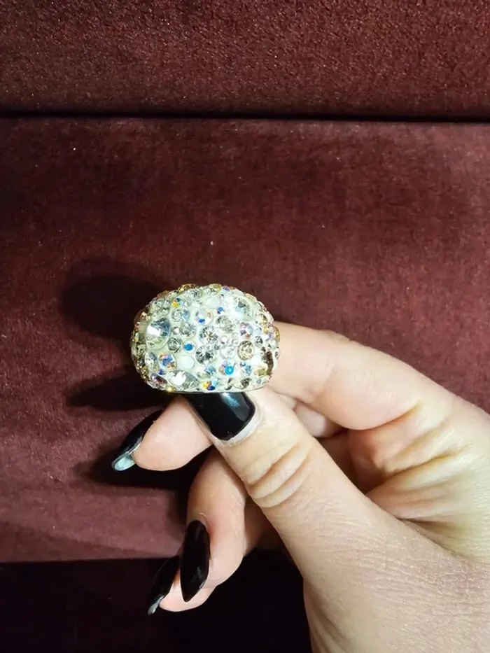 Bague Swarovski Scintillante Taille 58 (18.5mm) - Élégance Assurée ! - photo numéro 5