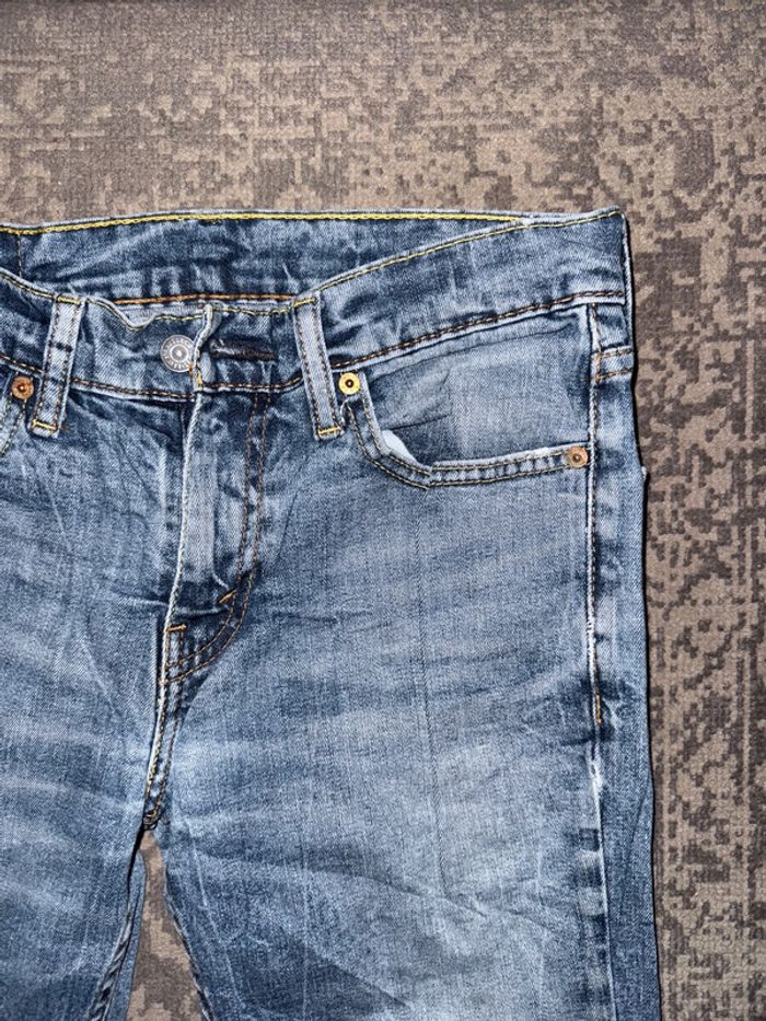 Jean Levi’s homme - Taille W29 L32 (FR 38) - Bleu délavé - Coupe droite - photo numéro 4