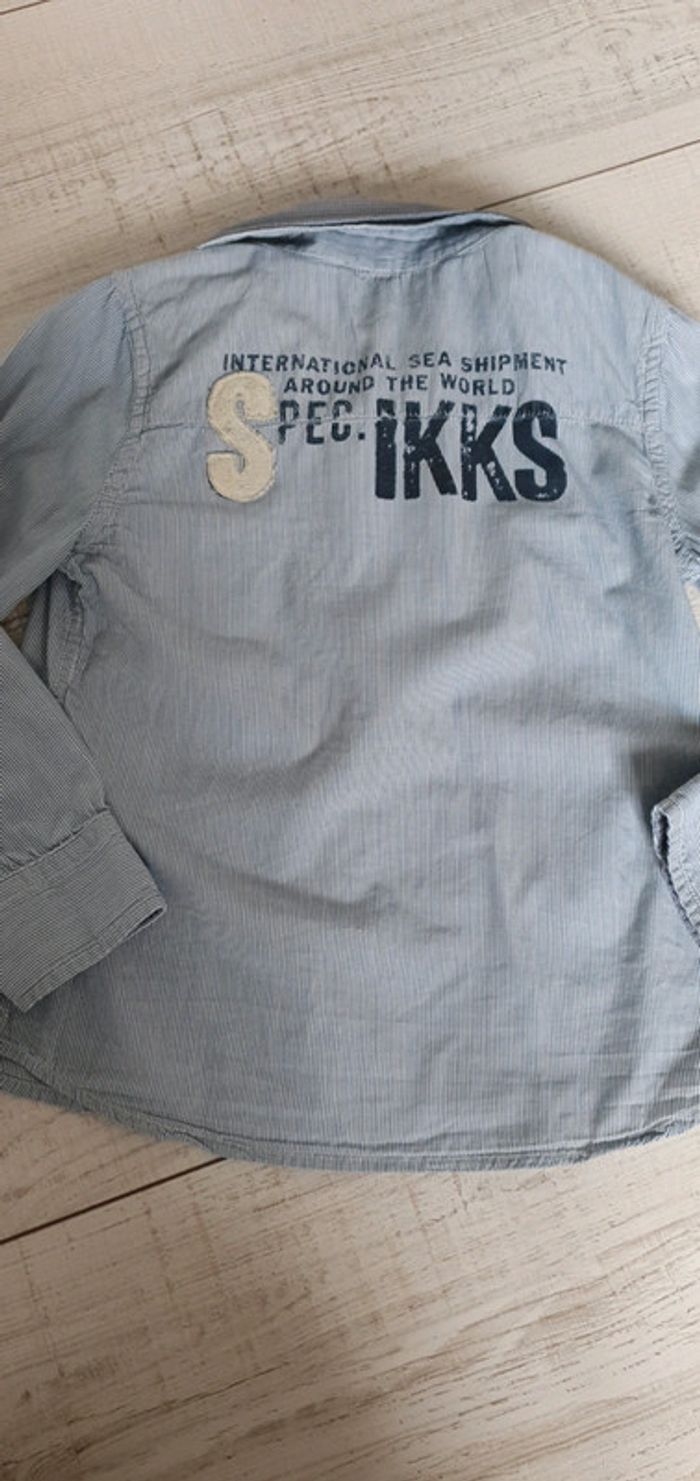 Chemise manches longues ikks 5 ans - photo numéro 5
