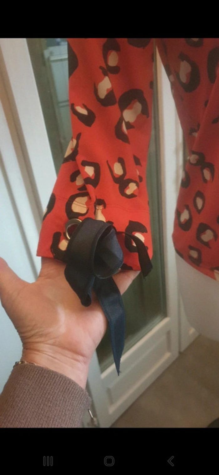 Morgan Joli top corail manches 3/4 T.38 - photo numéro 3