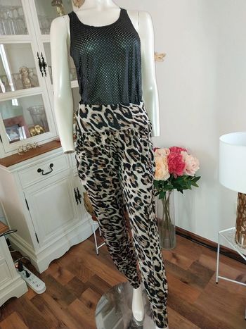 Pantalon fluide léopard 🐆 comme neuf Taille S/M 🎁