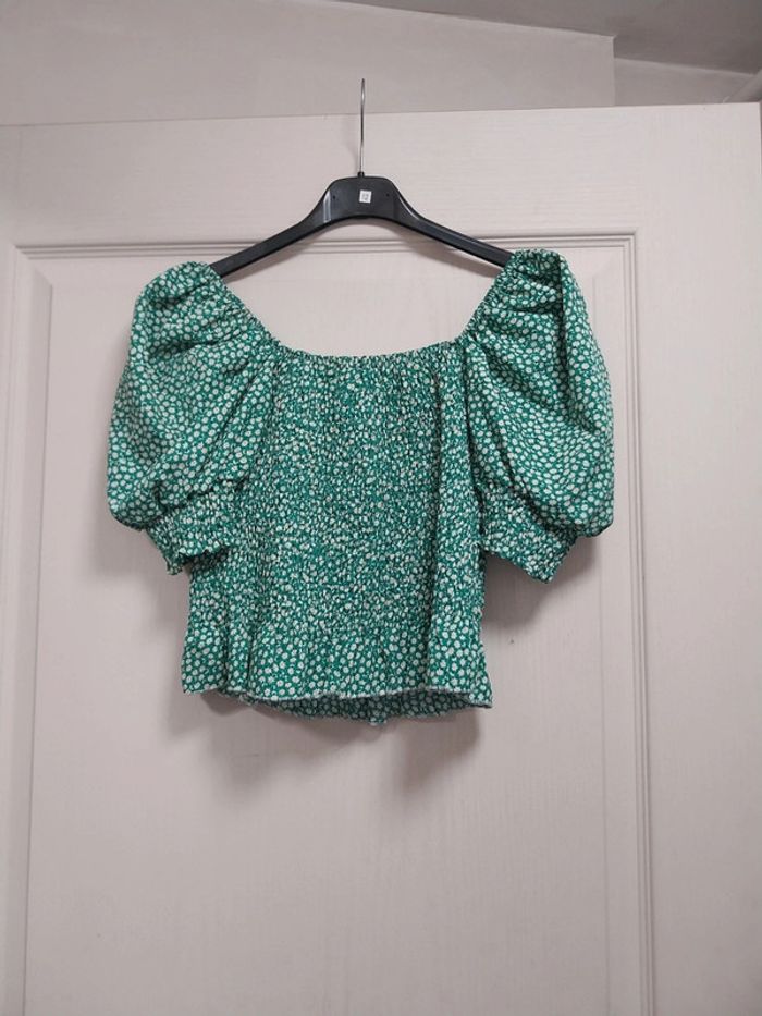Croc top fleurie femme Taille unique - photo numéro 2