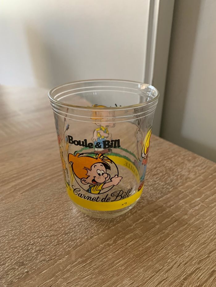 Verre boule et Bill carnet de bill décor numéro 2