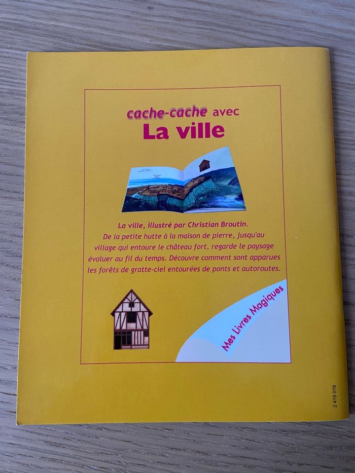 Livre magique - Cache cache avec la ville - photo numéro 2