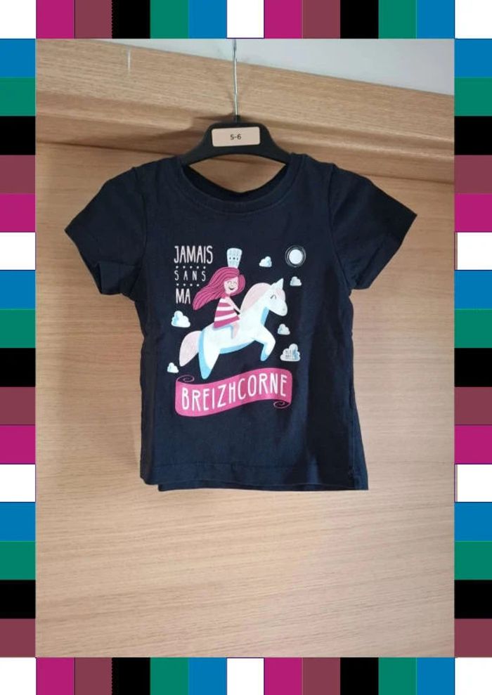 Tee-shirt licorne 4 ans