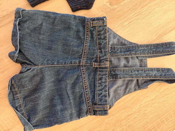 Salopette short et gilet - photo numéro 5
