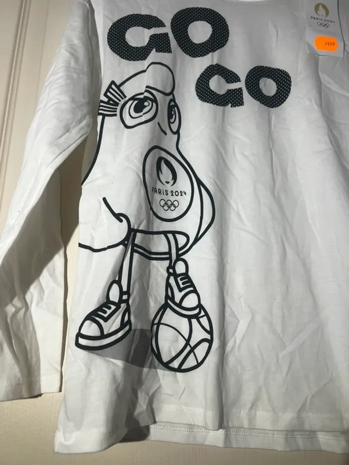 T-shirt manches longues Paris 2024 - photo numéro 4