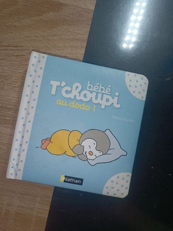 Livre bébé T'choupi au dodo