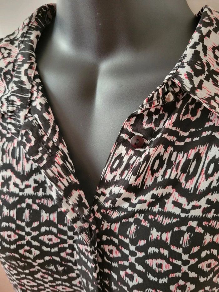 Robe tunique plage Vila Clothes
taille XS 34 chemisier rose noir - photo numéro 5