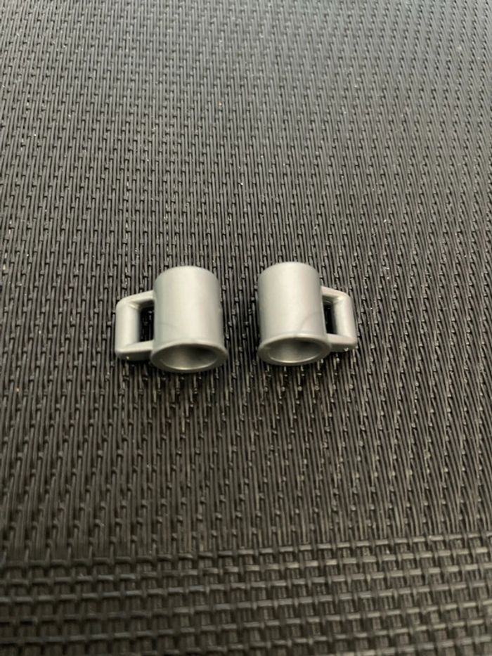 Playmobil lot 2 chopes gris métal pirates moyen âge 3285 3863 3891 3913 3938 4153 4255 - photo numéro 4