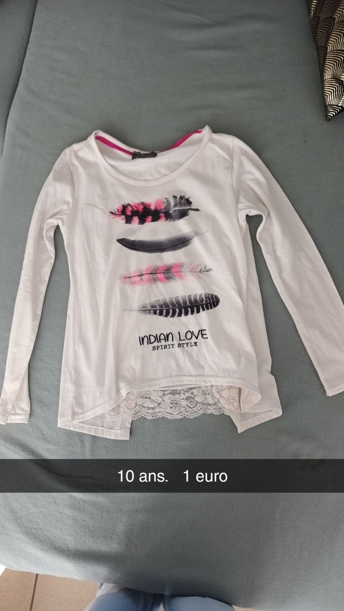 Tee-shirt manche longue - photo numéro 6