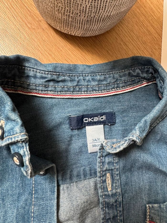 Chemise okaidi 3 ans - photo numéro 2
