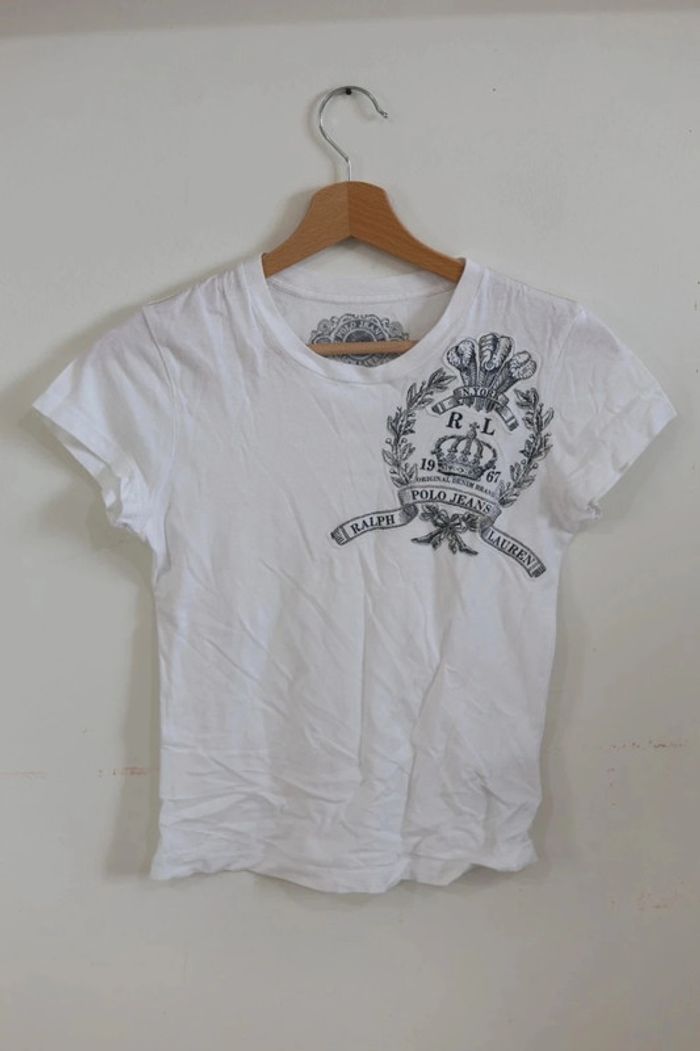 C57 t-shirt blanc Ralph Lauren XS