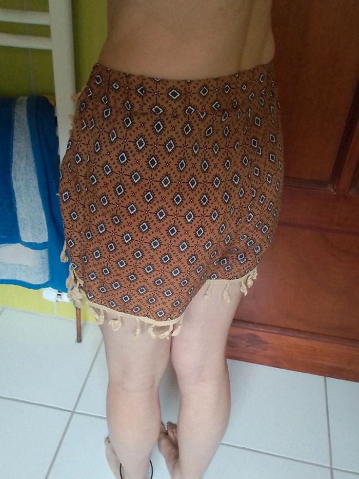 Short femme fluide brun Shein - photo numéro 8
