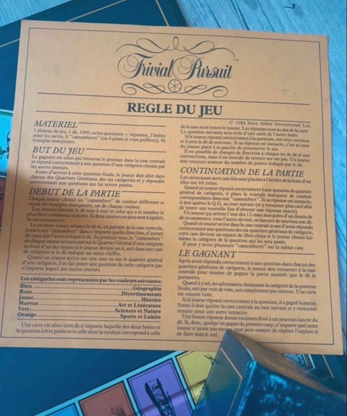 Jeu Trivial pursuit -édition Genus - Parker - photo numéro 8