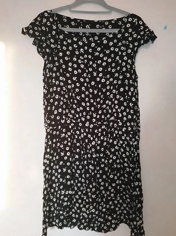 Robe imprimée en viscose