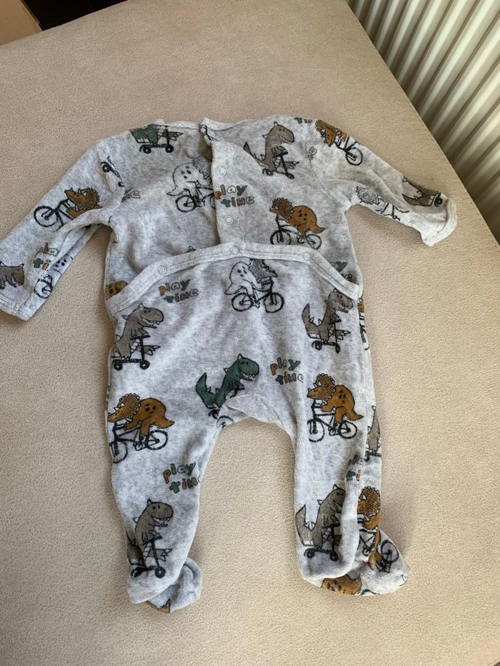 Combi-pyjama pilou Kiabi 3 mois - photo numéro 2