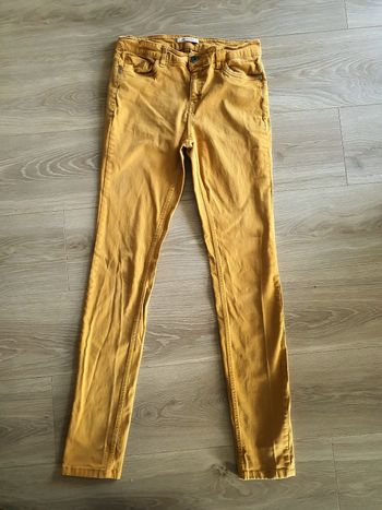 Jean slim moutarde. T36