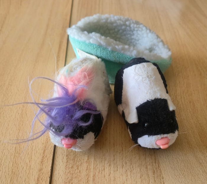 Lots de 2 Zhuzhu Pets Hasmster+ panier - photo numéro 3