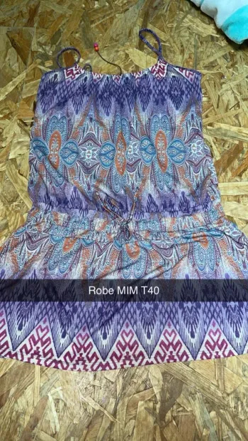 Robe tour de cou